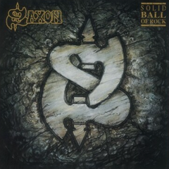 Saxon - Solid Ball Of Rock LP (Gold Vinyl)