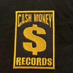 Cash Money Records Gold And Black Patch