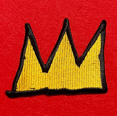 Basquiat Yellow Crown Patch