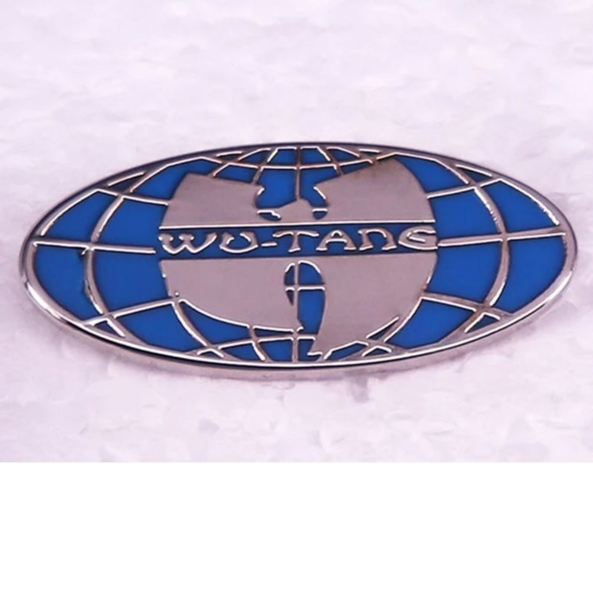 Wu-Tang Clan Pin (blue)