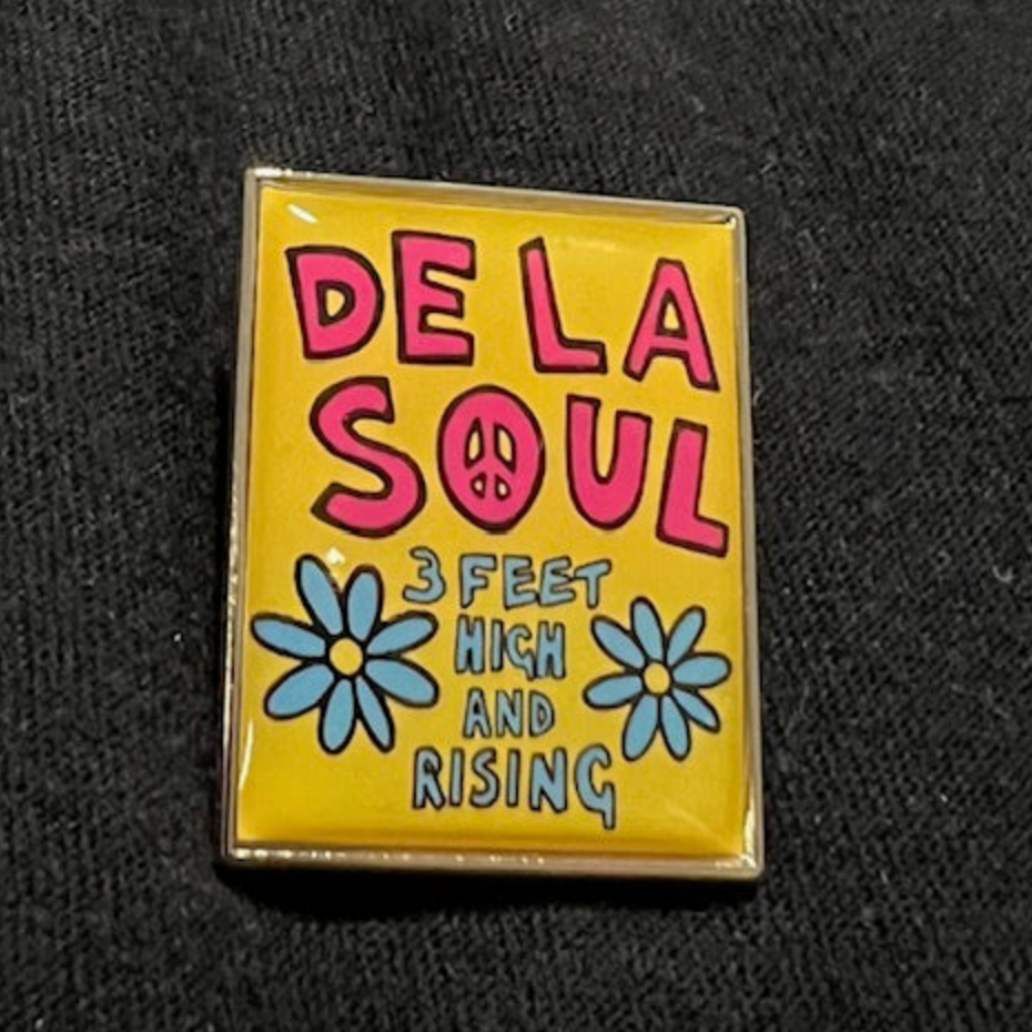 De La Soul 3 Feet High and Rising Pin