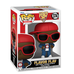 Pop! Flavor Flav With Red Clock Necklace
