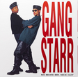Album cover for Gang Starr - No More Mr. Nice Guy featuring two males in a dance pose with sunglasses and leather attire.