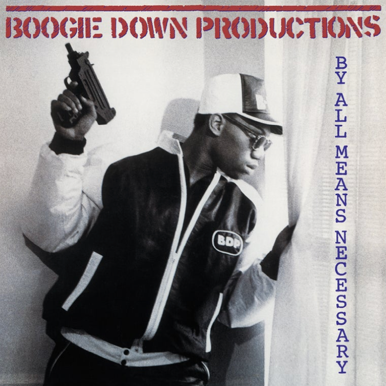 Boogie Down Productions - By All Means Necessary LP (Orange Vinyl)
