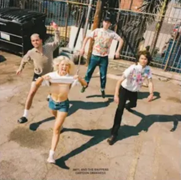 Amyl & The Sniffers - Cartoon Darkness ('doing in me lungs' ed.) LP (Indie Exclusive Smoke Vinyl)