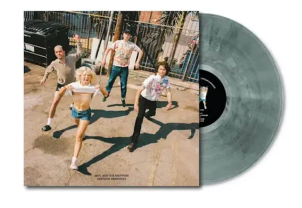 Amyl & The Sniffers - Cartoon Darkness ('doing in me lungs' ed.) LP (Indie Exclusive Smoke Vinyl)