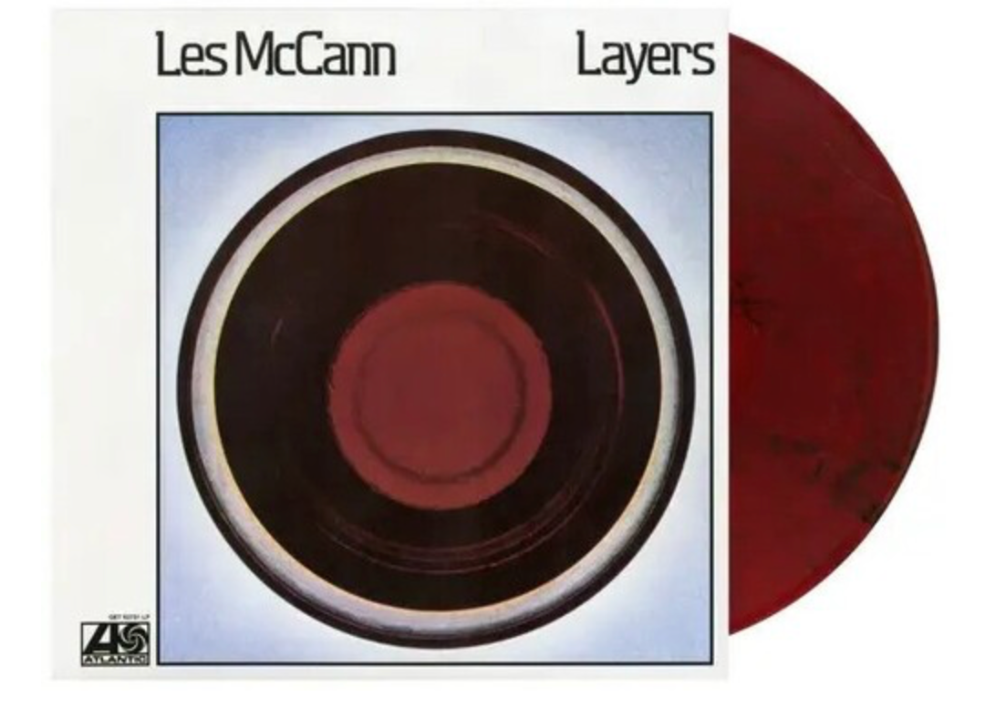 Les McCann - Layers LP (Red Vinyl)