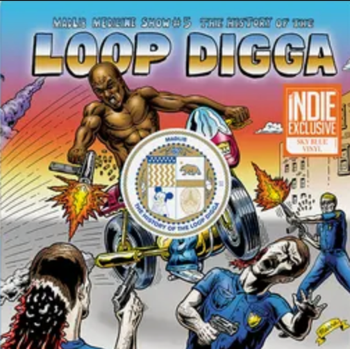Madlib - Medicine Show No.5 - History Of The Loop Digga: 1990-2000 2LP (RSD Essential Indie Colorway Sky Blue)