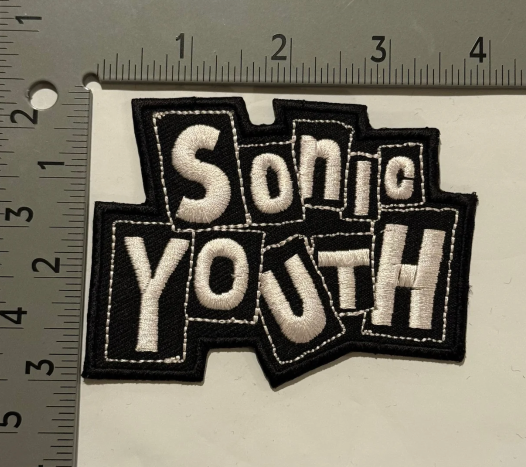Sonic Youth Patch - Black