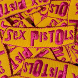 Sex Pistols Patch - Yellow / Pink
