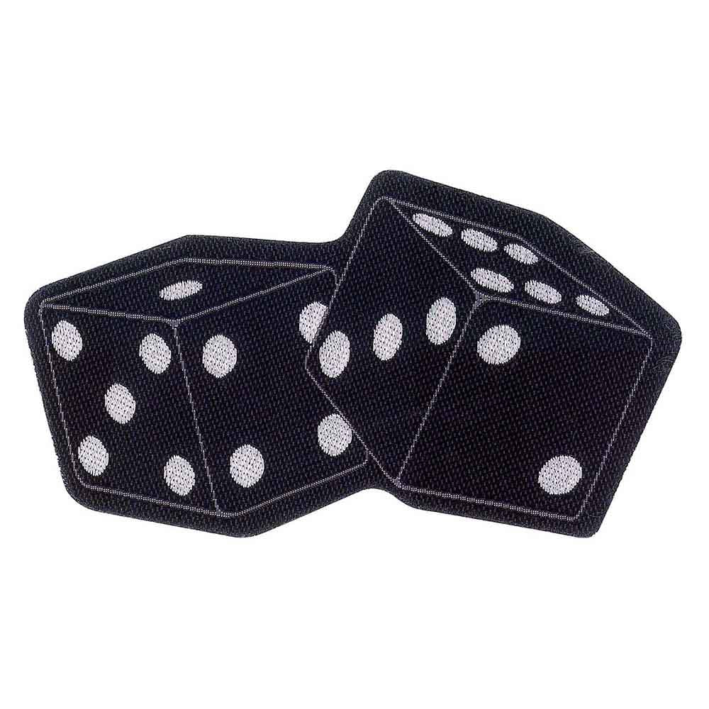 Woven Patch - Dice