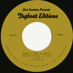 Knoe1 ft George JJ Flores - Do's And Don'ts 7-Inch