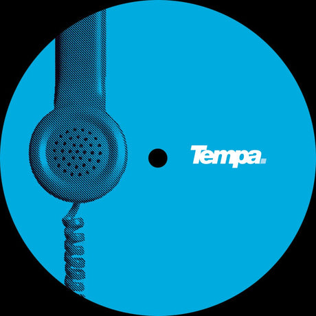 Headphone illustration on a blue background with 'Tempa' branding