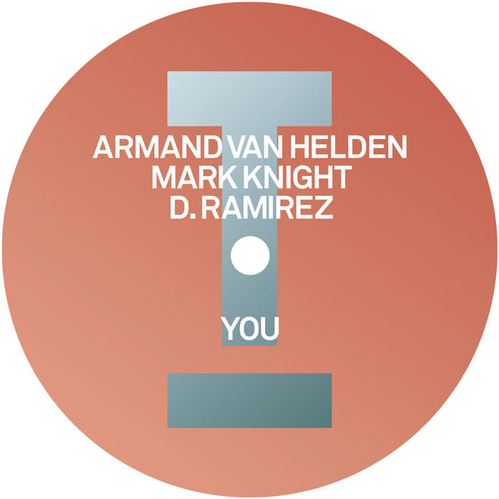 Album cover with text 'Armand van Helden, Mark Knight, D. Ramirez' on a circular background