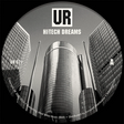 CD or vinyl record label with modern building design and 'UR' branding