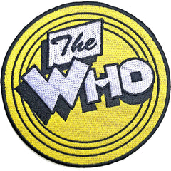 The Who Standard Patch - Yellow Circle