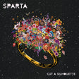 Album cover with colorful floral design and 'Sparta' text on a dark background