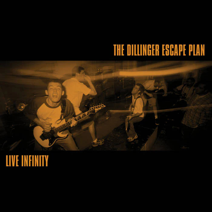 The Dillinger Escape Plan - Live Infinity LP (Black inside of orange krush vinyl)