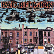 Album cover for 'The New America' by Bad Religion featuring helicopters and buildings.