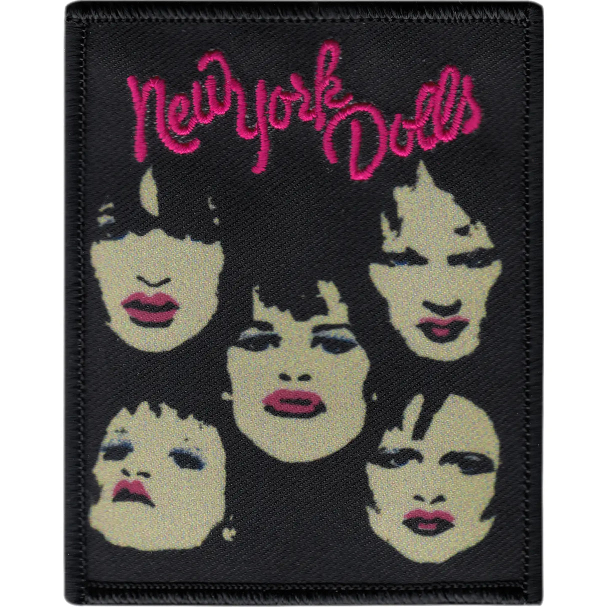 New York Dolls - Faces with Logo Patch