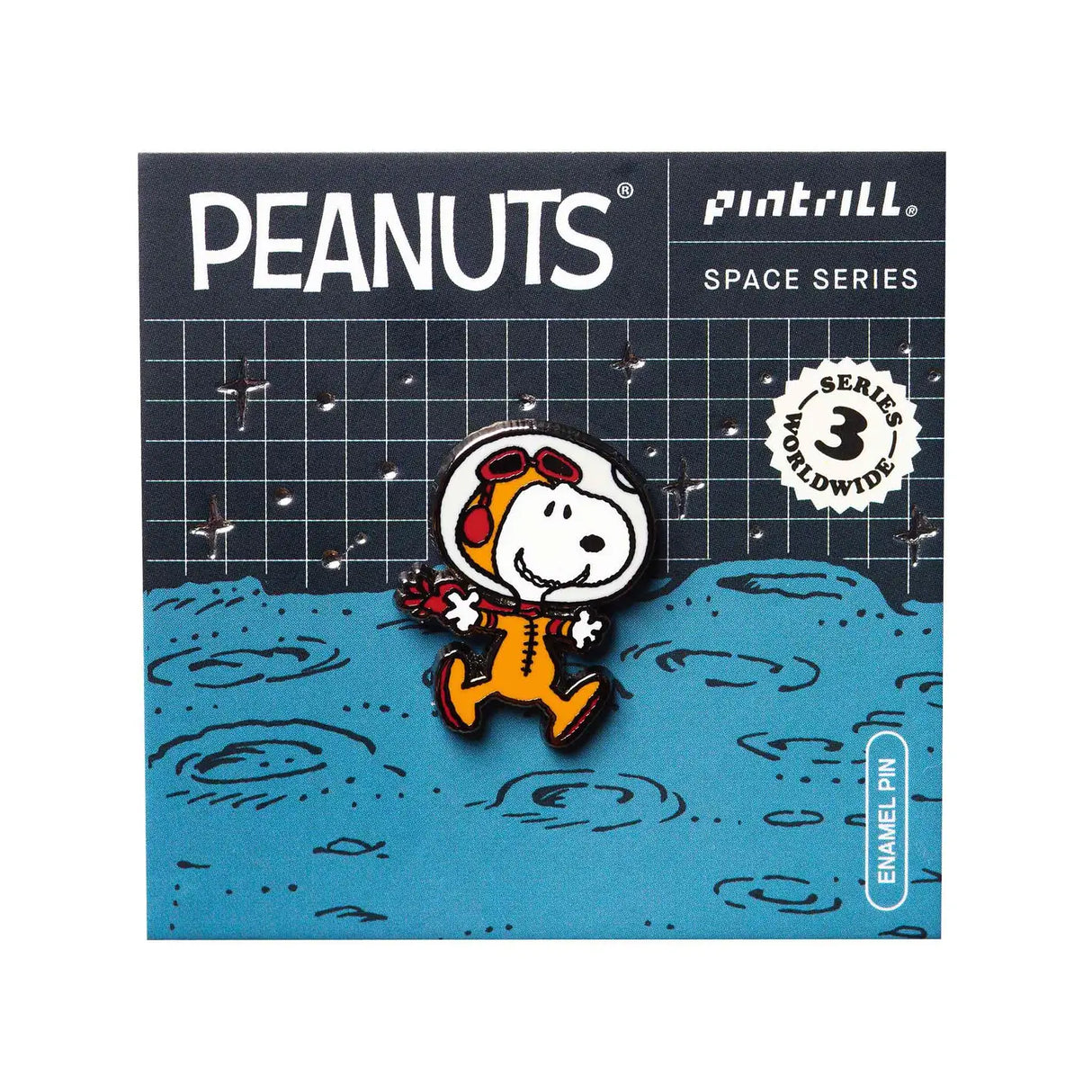 Astronaut Snoopy Jumping Pin