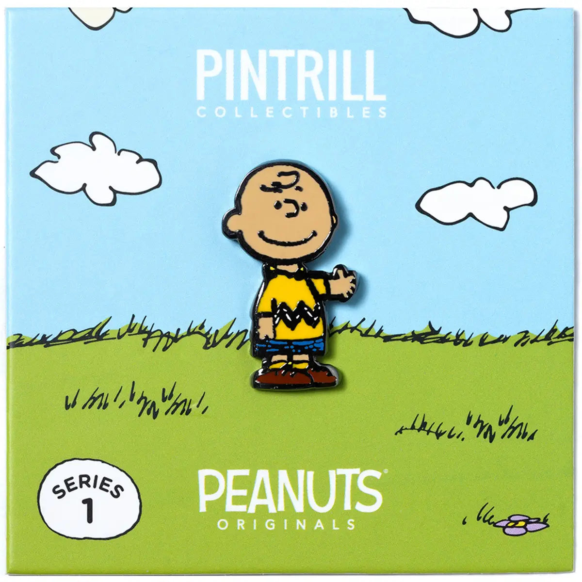 Peanuts Originals - Charlie Brown Pin