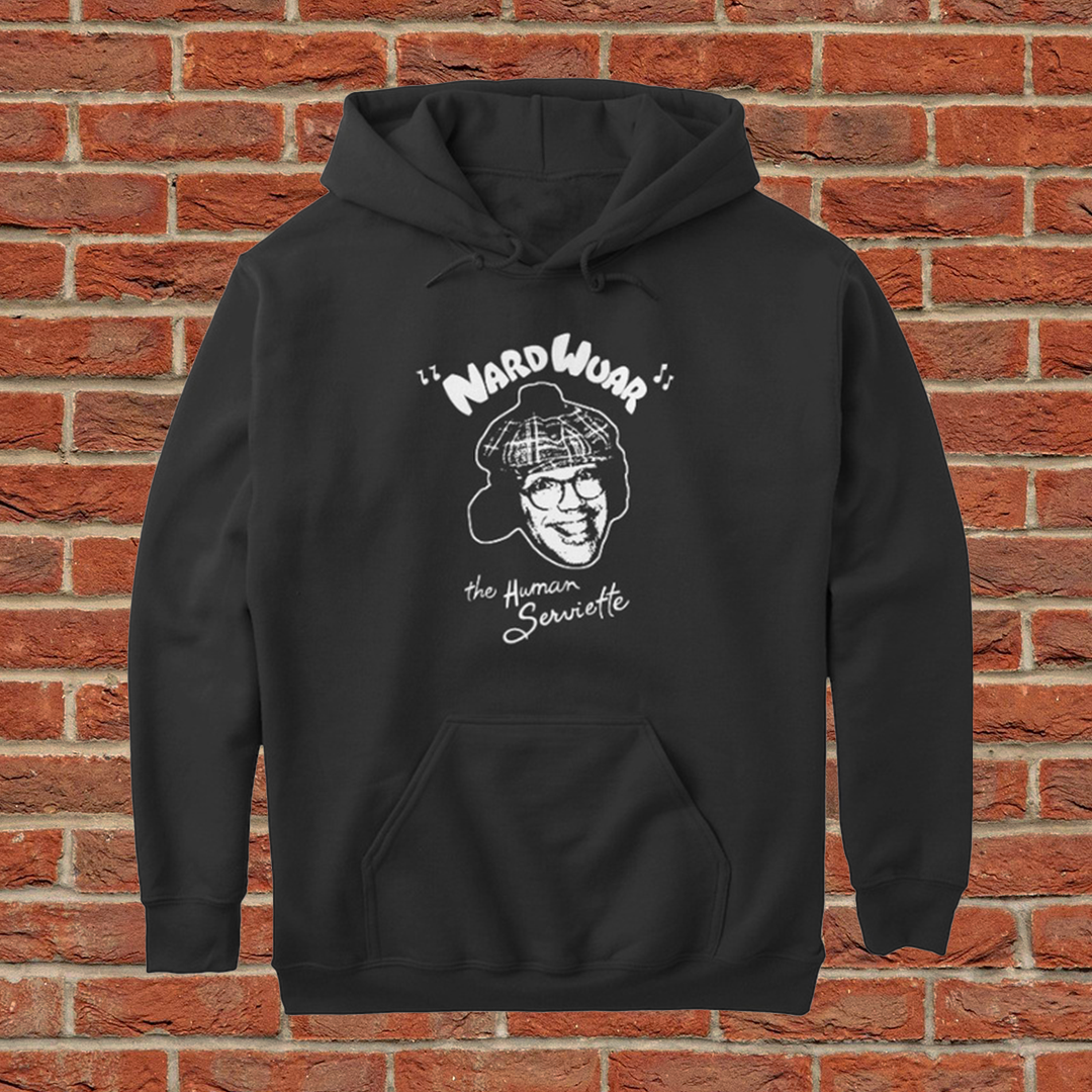 Nardwuar Hoodie! 2-Sided!