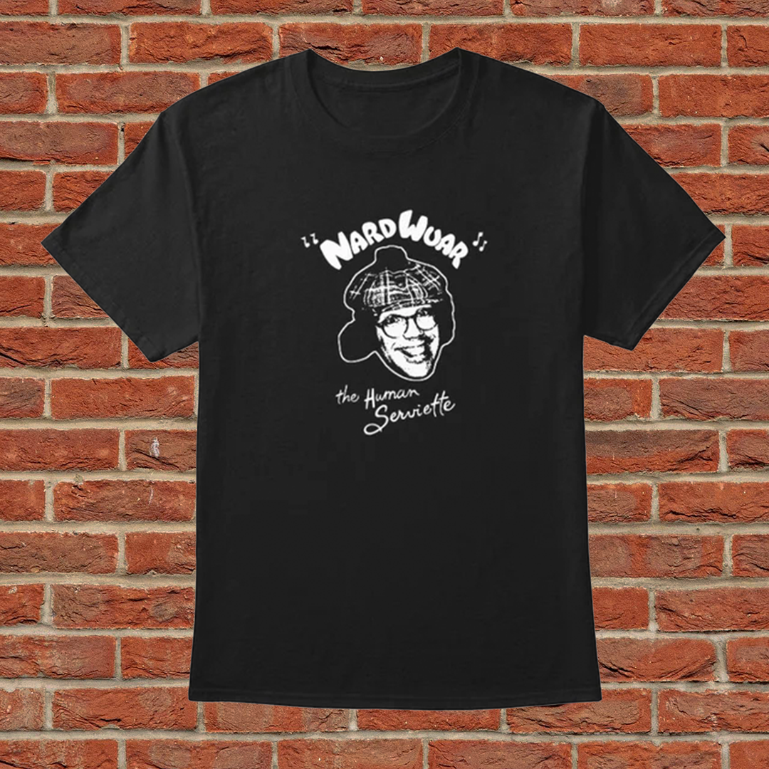 Nardwuar Tee! 2 Sided T-Shirt!