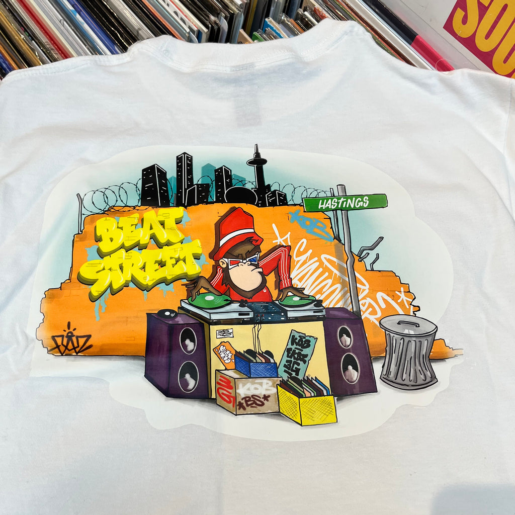 beat street record Tシャツ　XL