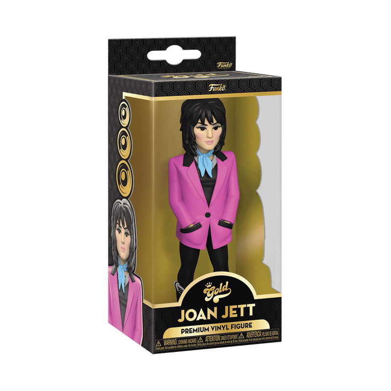 Joan Jett And The Blackhearts - Vinyl Gold 5" Joan Jett Funko