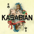 Album cover for Kasabian's 'Empire' with classical-style illustration and brand logo.