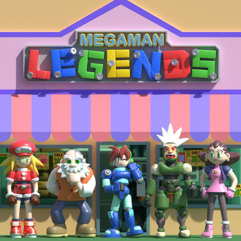 Capcom Sound Team - Mega Man Legends (Original Video Game Soundtrack) LP (Clear Vinyl)
