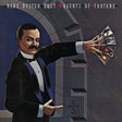 Album cover for 'Agents of Fortune' by Blue Öyster Cult featuring a man in a tuxedo with playing cards.