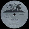 Record label with 'Wackie's' branding and text about a music track.