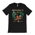A black short-sleeve graphic t-shirt featuring a vintage-style print of 'Master P' with the text 'The Last Don' on a white background.