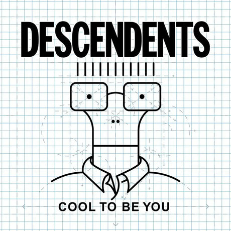 Album cover with 'DESCENDENTS' and 'Cool to be You' text on a grid background