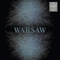 Album cover with abstract design and 'WARSAW' text on a black background