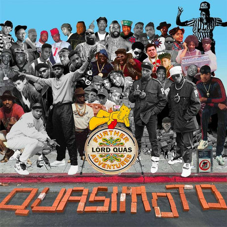 Collage of people with a prominent 'Lord Quas Adventures' logo in the center.