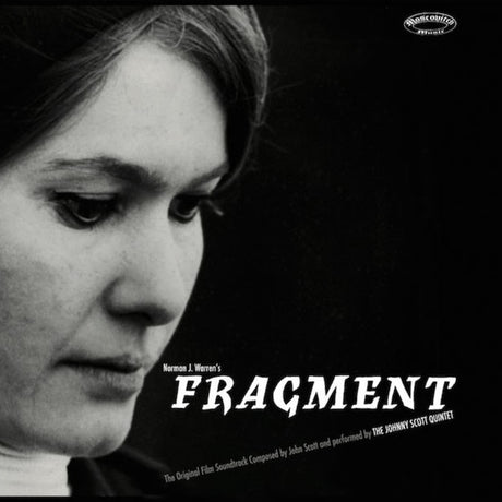 Black and white album cover with a woman's face and 'Fragment' text on a dark background