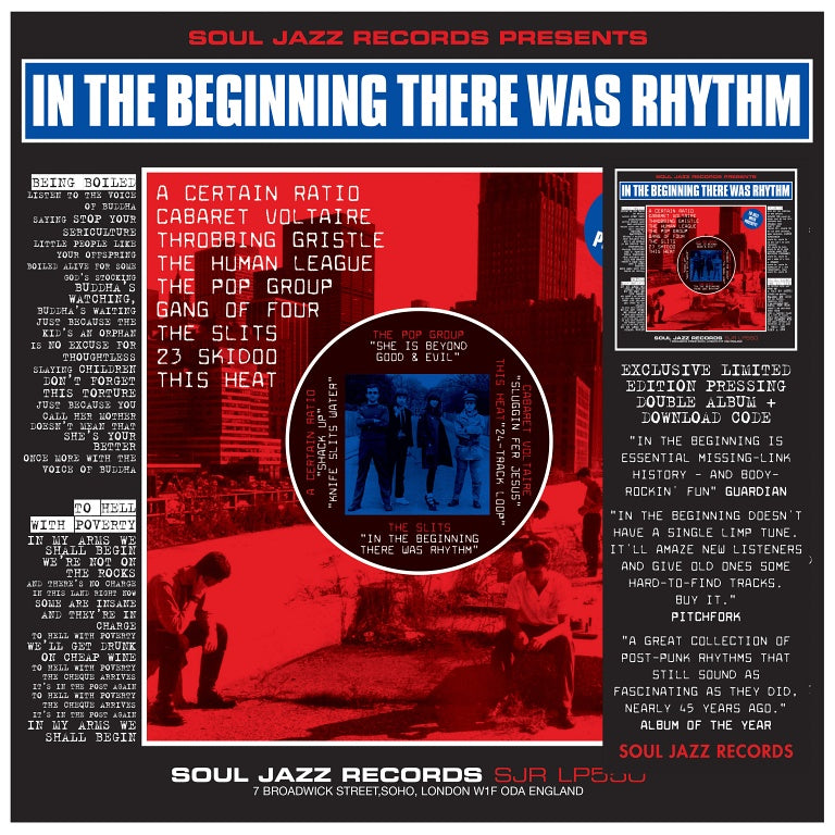 Soul Jazz Records presents - In The Beginning There Was Rhythm 2LP