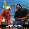 Album cover with two individuals in front of a chain-link fence, featuring text and a parental advisory label.
