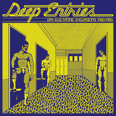 Album cover with stylized illustration of three figures in a room, featuring the text 'Deep Entries'.