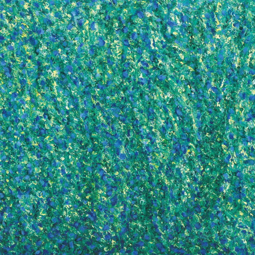 Textured green and blue pattern