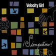 Album cover with colorful square patterns and 'Velocity Girl' text on a black background