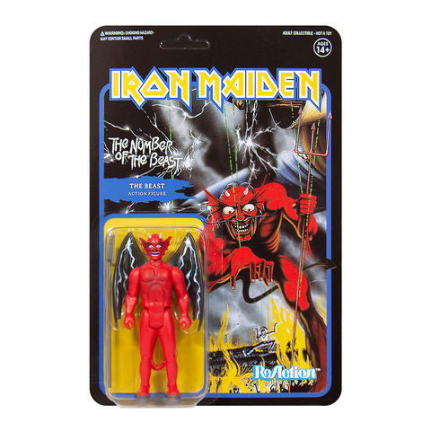 Iron Maiden ReAction Figure - The Number of the Beast