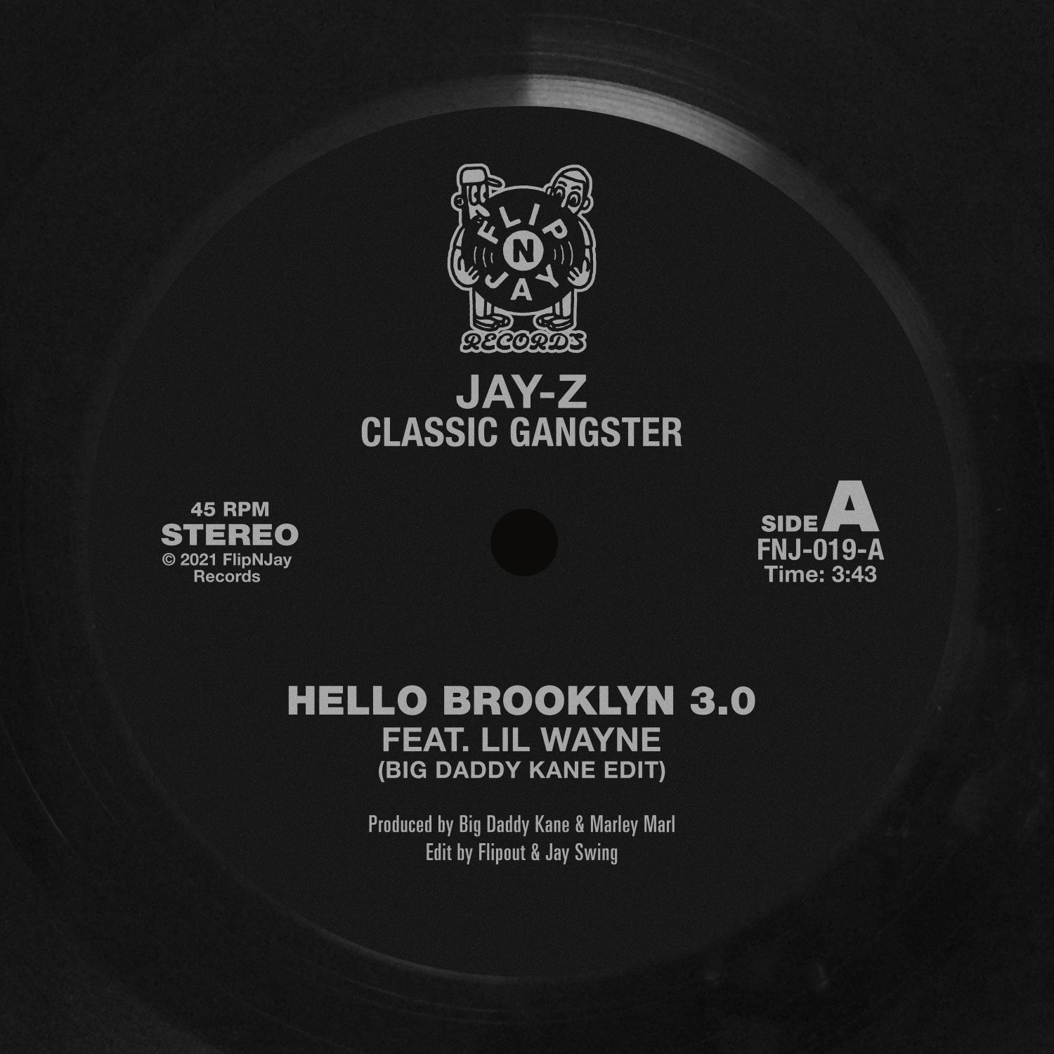 Jay-Z - Classic Gangster Edits 3 7-Inch – Beat Street Records