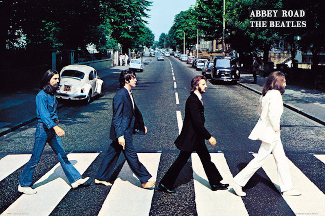 The Beatles Abbey Road Poster