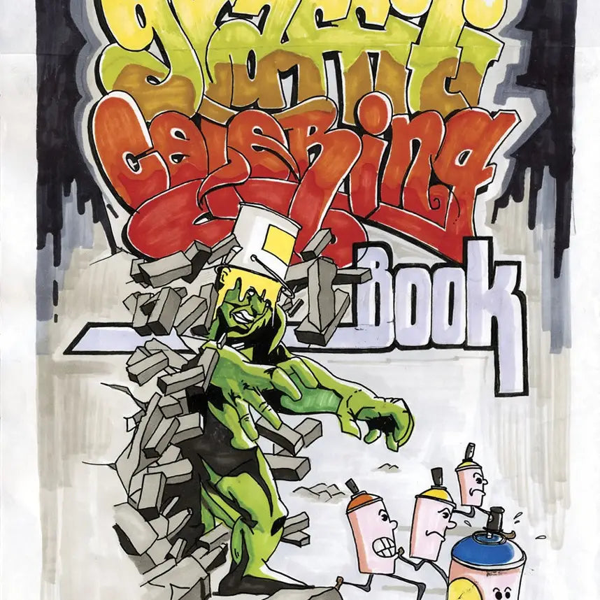 Graffiti Coloring Book – Beat Street Records