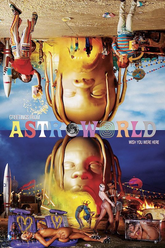 Travis Scott - Astroworld Poster