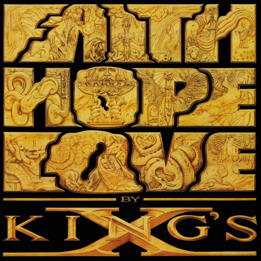 King's X - Faith Hope Love 2LP (Gold Vinyl)